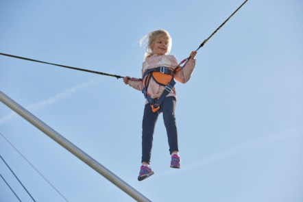 Bungee Trampoline, Kent Coast