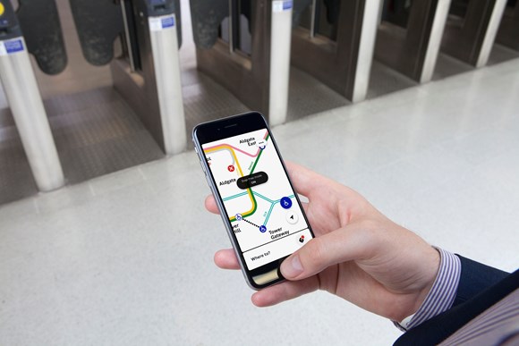 TfL Press Release - New TfL app to help Londoners plan ahead and travel safely: TfL Image - TfL Go app