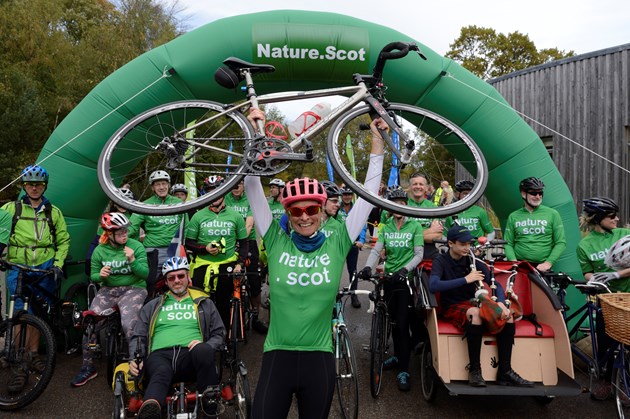 CEO’s 1300-mile epic cycle concludes in Inverness: CycleForNature-D9130