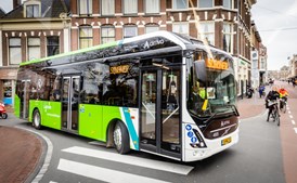 Arriva reaches green milestones in the Netherlands: Arriva electric bus Leiden