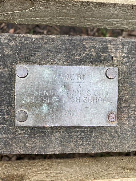 Original plaque close-up