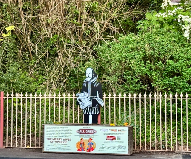 Hall Green Shakespeare statue: Hall Green Shakespeare statue