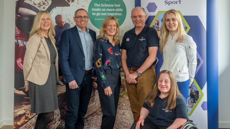 New partnership boosts mobility in sports for disabled Scots