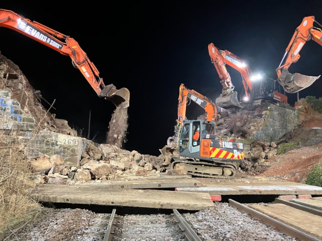 Craigo Road Bridge Jan 2025 - Demolition