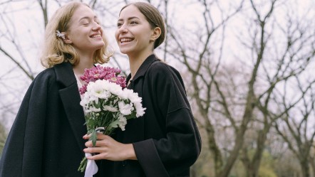 gay couple wedding day