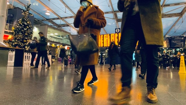 RMT strike to cause severe rail disruption on Christmas Eve: Manchester Piccadilly concourse