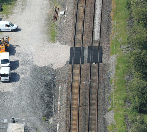 Access point with the new 'road to rail' platforms