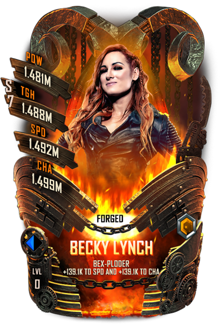 SuperCard Season7 ForgedTier BeckyLynch-Ram