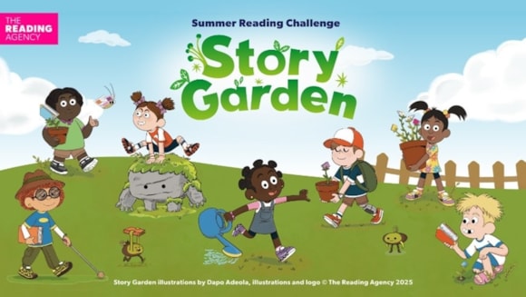 Hertfordshire Libraries participate in the Story Garden Summer Reading Challenge with free activities for families launching 5 July 2025: Picture1