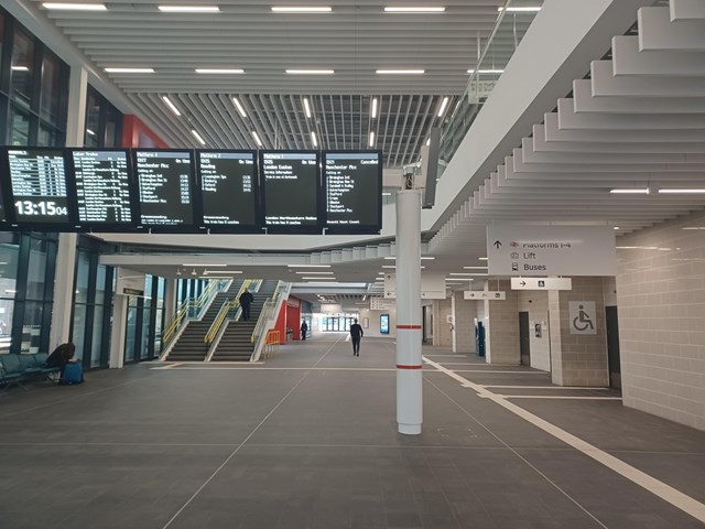 Coventry station concourse