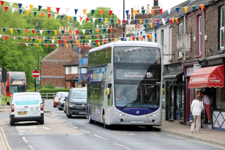 First Bus York Service 11 in Bishopthorpe 1