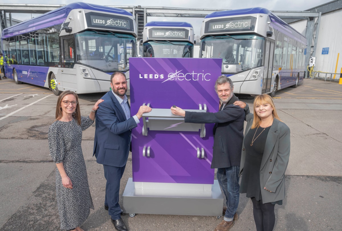 First Bus 'switch on' Bramley depot 2