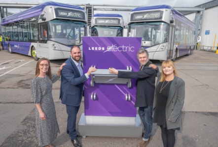 First Bus 'switch on' Bramley depot 2