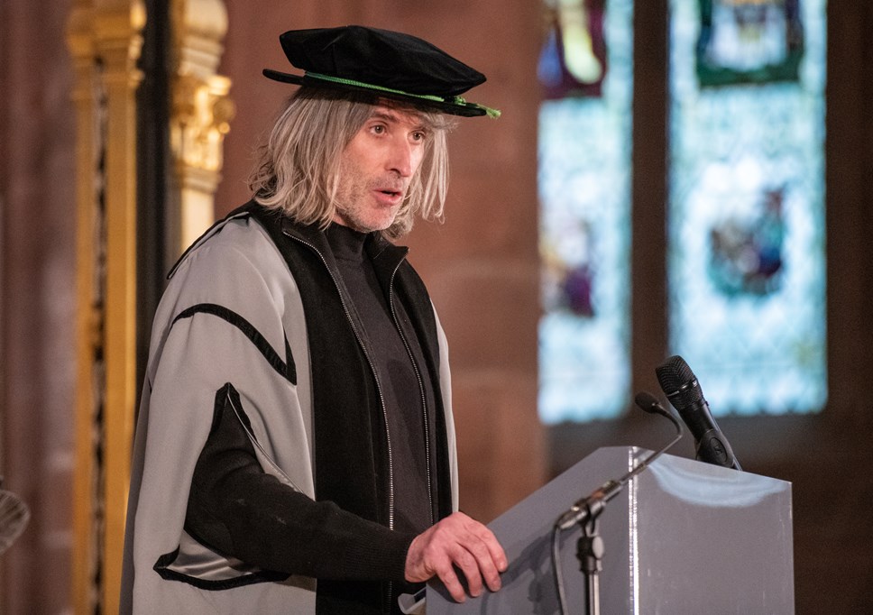 Brian Higgins, Honorary Fellow 7 University of Cumbria News