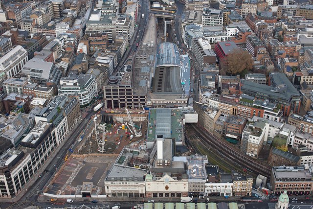 Farringdon - aerial view (1)