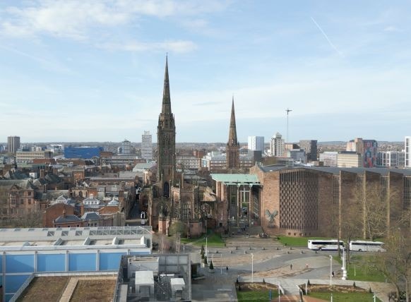 Coventry cityscape