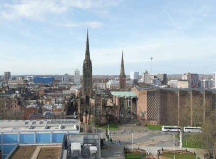 Coventry cityscape