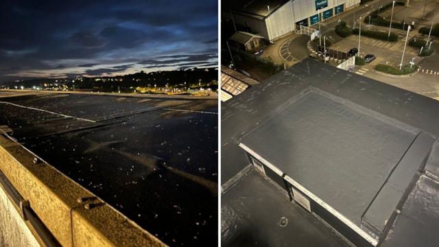 Lift re-opens at Bradford railway station: Engineers complete roof work at Bradford station, Network Rail