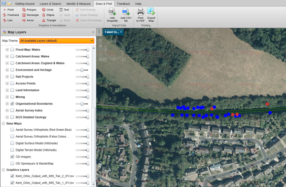 The new programme allows engineers to target individual trees that could cause problems