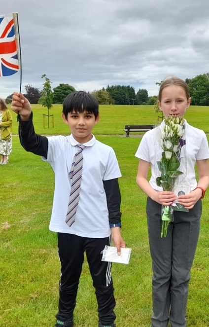Seafield pupils prepare for the Royal visit