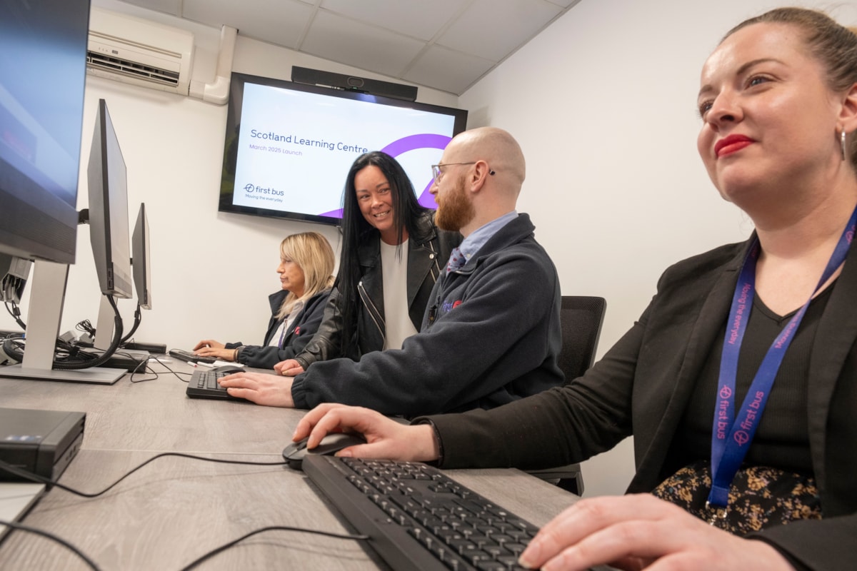 First Bus has opened its new learning centre in Glasgow