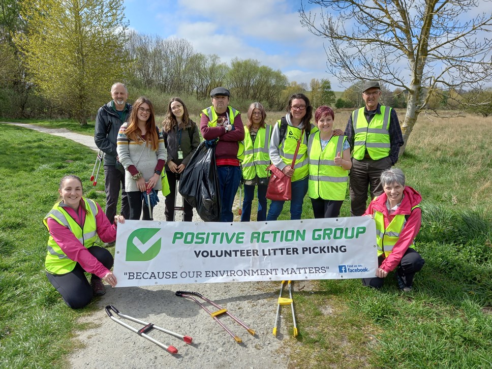 PAG litter pick