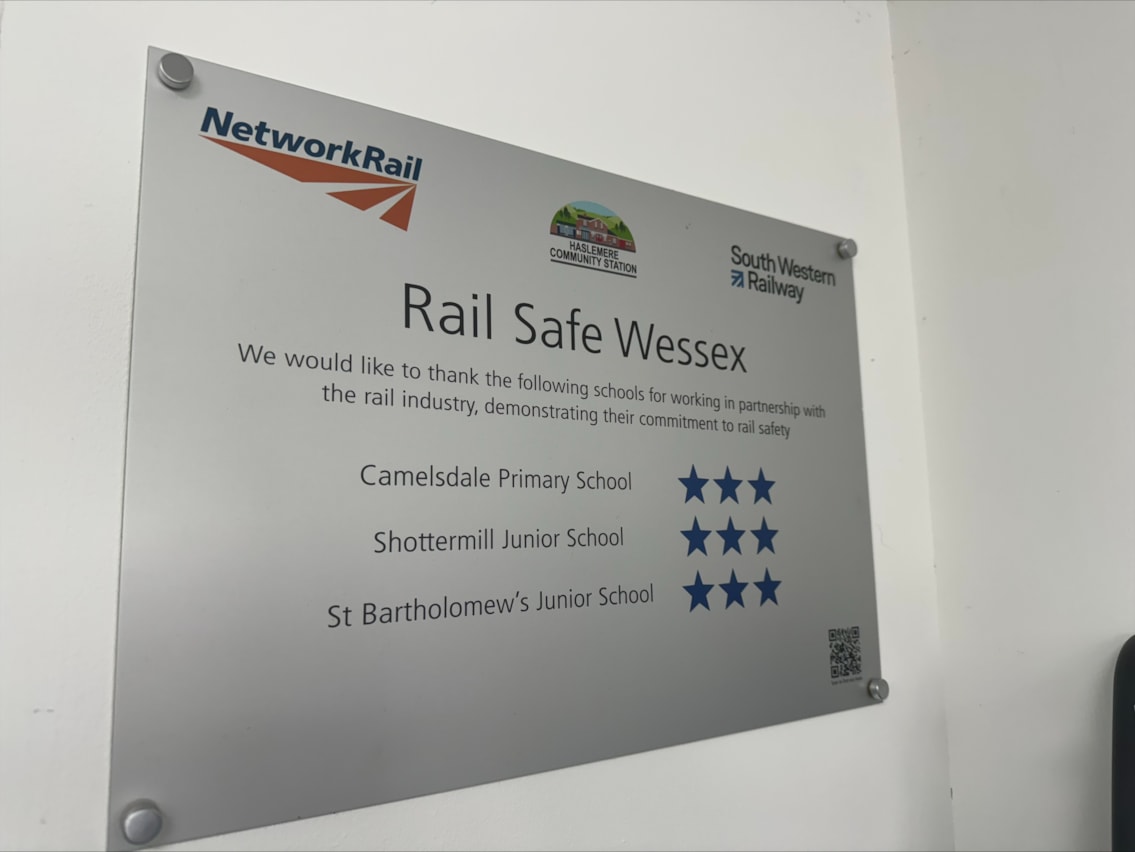 Rail Safe Wessex Roll of Honour