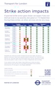 TfL Image - Strikeposter: TfL Image - Strikeposter