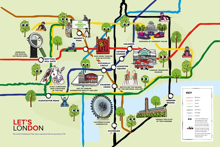 London Calling! Why the UK’s families are heading away from the beach and into London this summer: MOP map illustration-final (1)