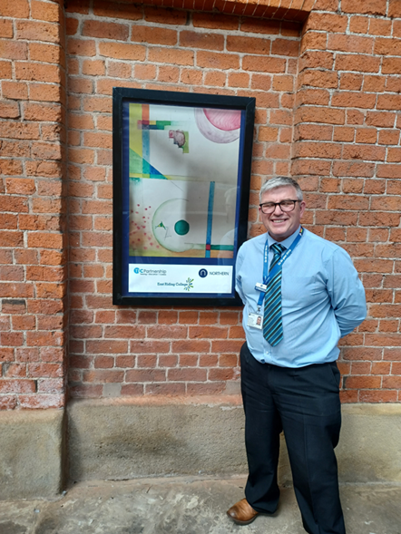 This image shows Richard Isaac station manager at Beverley station