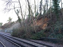 Barnehurst landslip