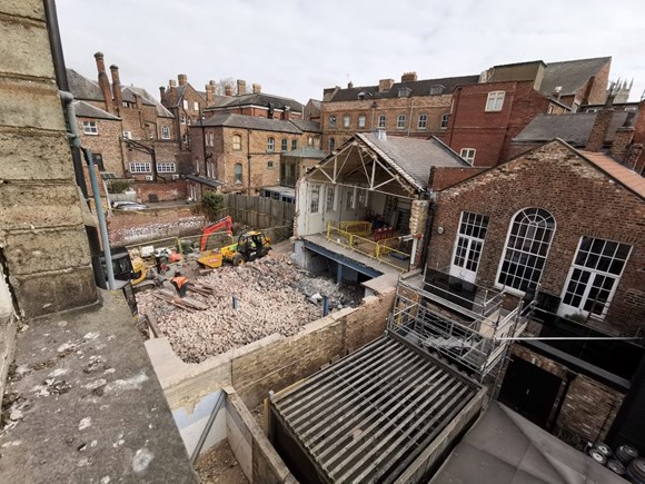 PHOTO STORY: Progress on York's historic Guildhall continues safely under new restrictions: IMG-20200417-WA0000