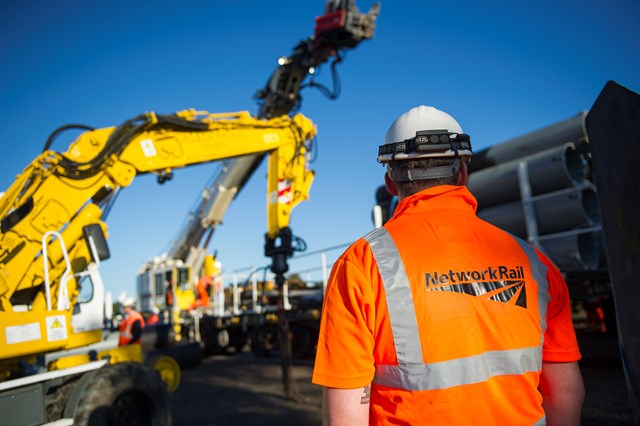 Network Rail engineers gear up for £135m investment in Britain’s railway this May: NR engineer