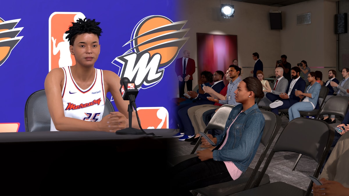 NBA 2K25 The W Press Conferences