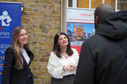Attendees at Hackney Council's National Apprenticeship Week event