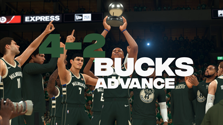 NBA2K20 #2KSIM Artwork R3 Bucks Advance