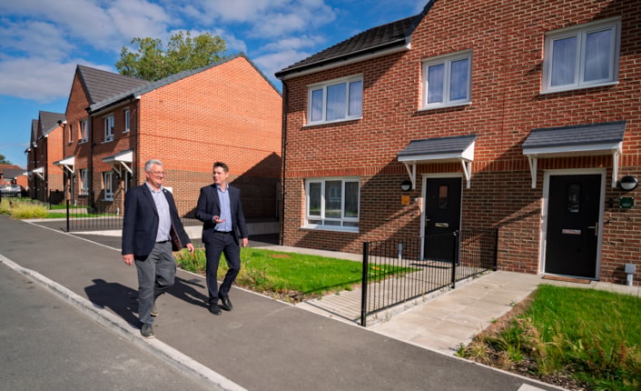Work to deliver new council housing in Leeds passes 1,000-home milestone: CHGP Ambertons 1