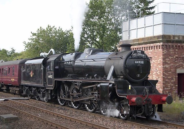 Black Five locomotive, photo credit - West Coast Railways