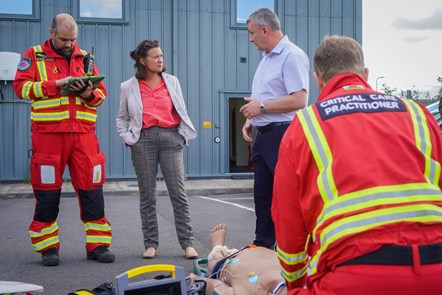 Ministerial Visit - Wales Air Ambulance Charity - 05.08.22 2