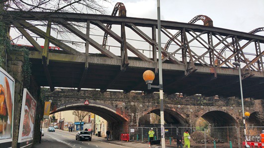 Viaduct work to enable doubling number of train lines starts next week in Bristol: Stapleton Road-2