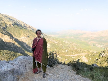 Helen Bingley,  in the remote mountains close to the Afghan border, setting up outreach schools in Pakistan