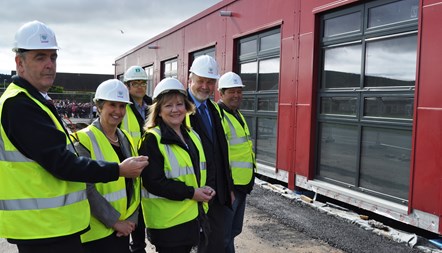 Colour co-ordination in Moray schools refurbishment