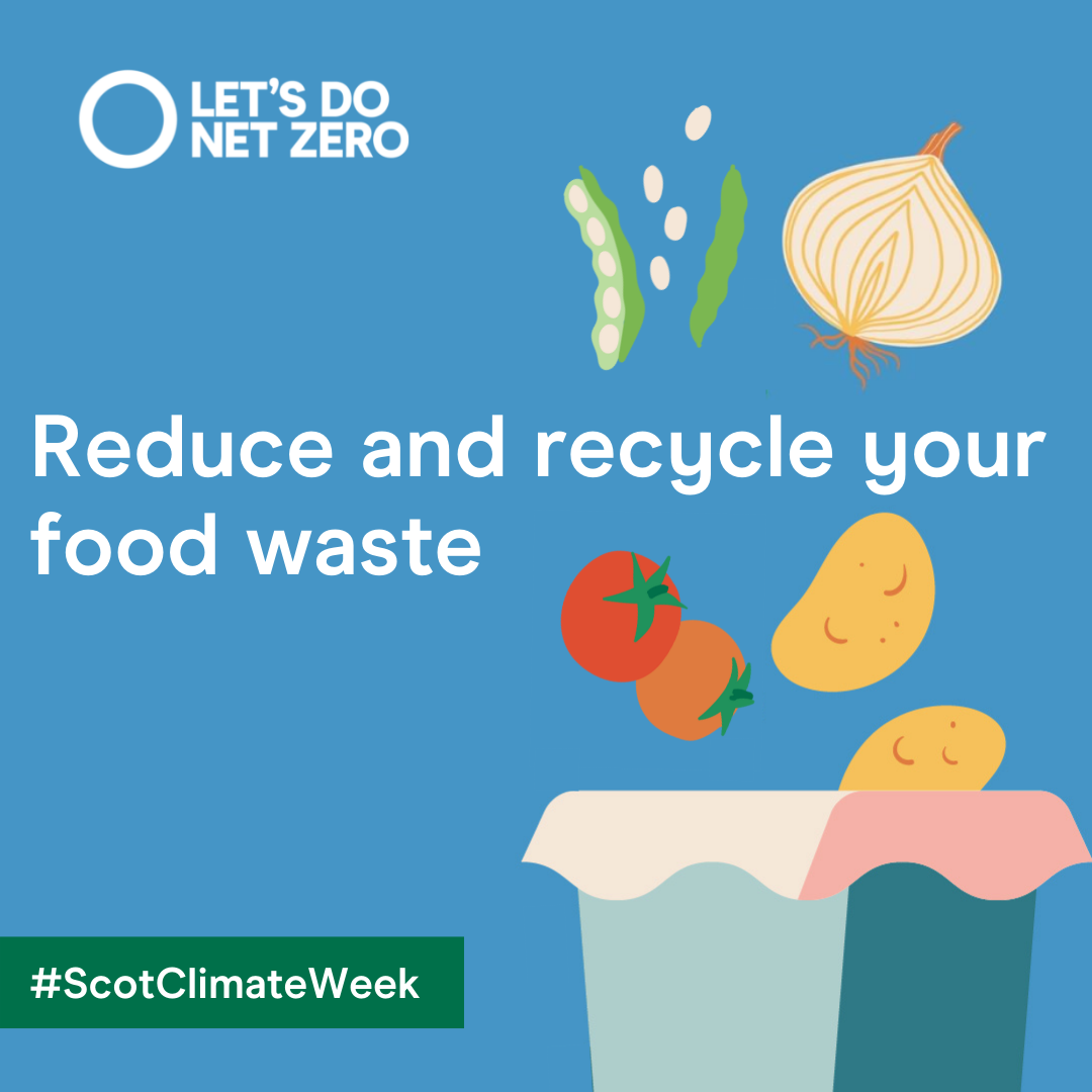 Reduce & Recycle Food Waste - 1080x1080 - Climate Week 2022