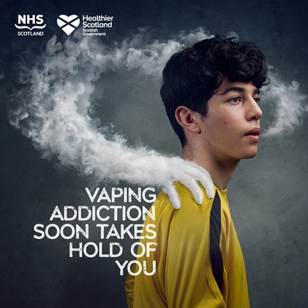 1x1 - Boy 2 - Messaging for Young Peope - Social Static - Vaping Addiction Campaign