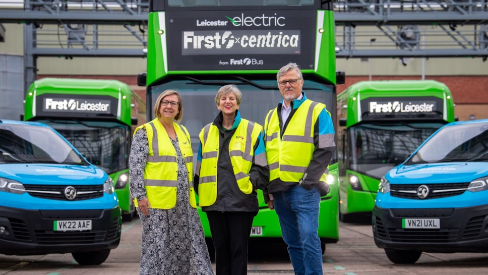 First Bus and Centrica announce new electric vehicle charging partnership