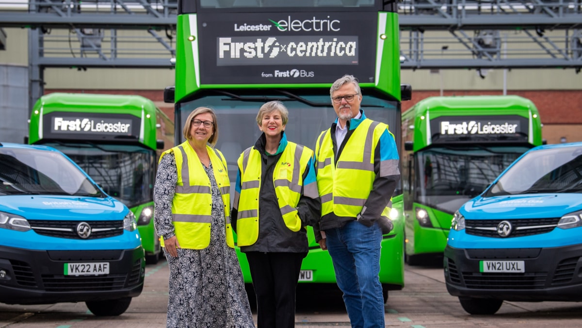 First Bus and Centrica announce new electric vehicle charging partnership