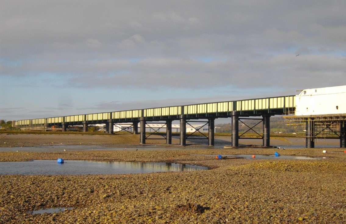 Multi-million pound upgrade to historic Shoreham Viaduct, Sussex, to be completed at Christmas: Shoreham Viaduct