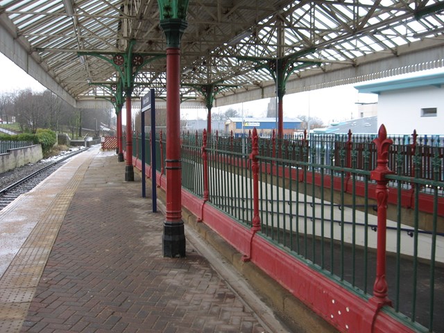 Subway railings (before)