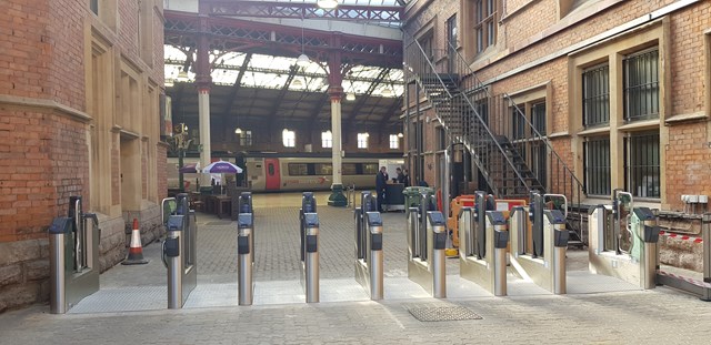 Passengers at Bristol Temple Meads set to benefit from two new entrances and ticket gates: New ticket gates 01