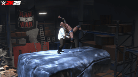 WWE 2K25 Orton Vs Mankind Switch 2